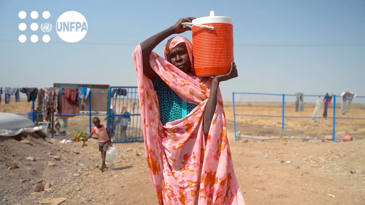 Staying alive is a daily struggle for women fleeing war in Sudan