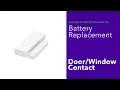 How to Replace the Battery for a Door Window Sensor