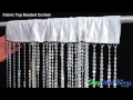 Fabric Top Beaded Curtains - ShopWildThings