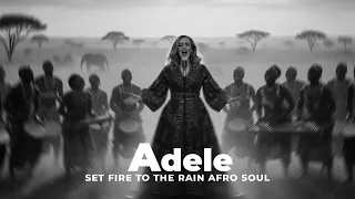 adele set fire to the rain afro soul cover mansur