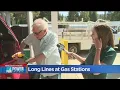Outage Prompting Long Line At Gas Stations