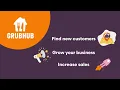 Grubhub Demo 2024 for Restaurant Merchants - Track Sales Customer Insights