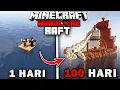 Download Lagu 100 Hari Minecraft RAFT Hardcore❗️Membajak Semua Kapal Di Bumi