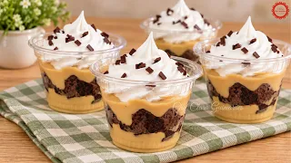 🍫 COPOBROWNIE COM CREME DE DOCE DE LEITE E MERENGUE SUÍÇO! Com precificação