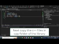 Android NDK C Library Example