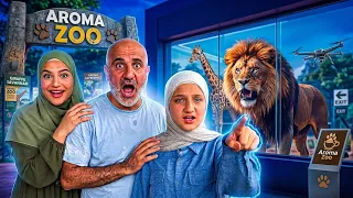 🦁 عشنا يوم كامل في حديقة الحيوانات رحلة مجنونة بين المفترسات وتجربة إطعام قرود البابون!