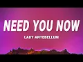 Download Lagu Lady Antebellum - Need You Now (Lyrics)