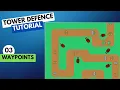 Tower Defence Tutorial in Pygame Part 3 - Waypoints AI
