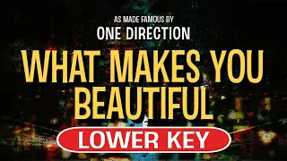 Download What Makes You Beautiful (Karaoke Lower Key) - One Direction MP3