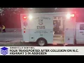 Four transported after collision on N C Highway 5 in Aberdeen