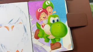 How to draw Yoshi from Super Mario Galaxy #supermario #drawing #coloredpencil #art 