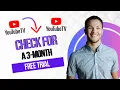 How to Check for a 3-Month Free Trial on YouTube TV Best Method