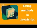 How to Work on String methods in JavaScript for Lightning web component