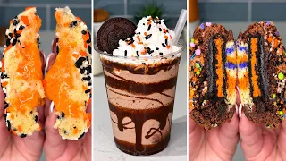 BEST HALLOWEEN DESSERT RECIPES | ASMR FOOD | ASHLEY MARKLE