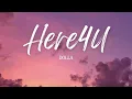 Lagu Dolla - Here4U | Eng ver | Lyrics