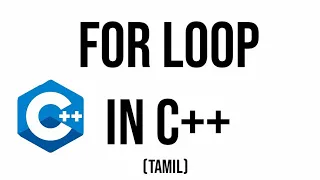 For Loop Explained in C Tamil how to print tables of any number c programming in tamil