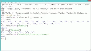 Python Program - Pangram or NOT