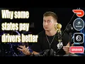 Pay Differences in Each State for Delivery Driver - Doordash Postmates Grubhub Ubereats Money Tips