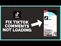 How To FIX TikTok Comments Not Loading TikTok Comment Not Showing Issue SOLVED