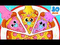Download Lagu 🍕Little Pizza for Kids | Funny Songs For Baby \u0026 Nursery Rhymes by Toddler Zoo