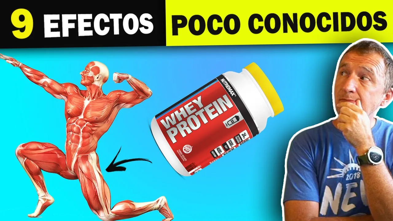 𝙀𝙓𝙋𝙇𝙄𝘾𝘼𝘿𝙊: 🥣 QUÉ PASA si tomo PROTEÍNA de SUERO todos los días 👉 9 EFECTOS del WHEY PROTEIN 👈