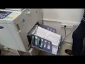 RISO SE9380 digital duplicator at full speed 180ppm