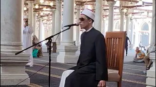 الشيخ محمد احمد حسن في مسابقة دولة التلاوة 