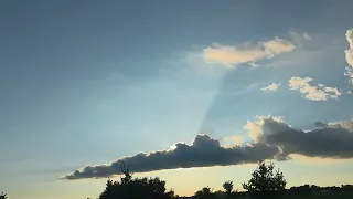 A Beautiful Evening Drive Stunning Summer Sky Relaxing Scenic Views