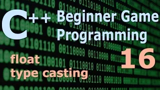 Beginner C Game Programming DirectX float type casting Tutorial 16