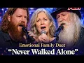 Michael Bennett Family Duet with Wife Son Never Walked Alone Virtual Performance