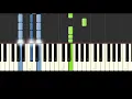 Entre Mis Recuerdos / Luz Casal / Piano Tutorial