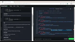 Text Alignment python program solutions