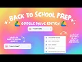 back to school digital prep
