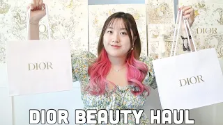 dior beauty haul 3 makeup pouch gifts off on cleanser rouge dior transfer proof capture totale