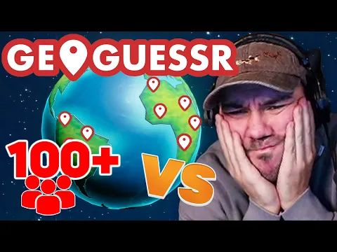 Video Thumbnail: 700 Mennesker mot 1 Geoguessr Mester