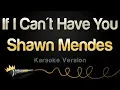 Download Lagu Shawn Mendes - If I Can't Have You (Karaoke Version)