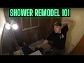 Sterling Ensemble 60 x 32 Shower Install Start to finish Complete Job