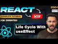 React JS 19 Tutorial in Hindi Handle Props Side Effect with useEffect in component