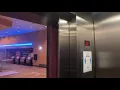 Fast 350 FPM Schindler Traction Elevator At REGAL Battery Park In Downtown NYC