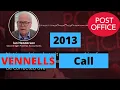 BREAKING Paula Vennells 2013 Post Office Scandal Call