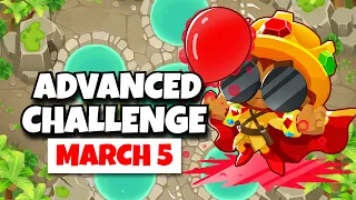 BTD6 Advanced Challenge Mates Challenge March 5 2026