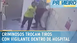 Criminosos trocam tiros com vigilante dentro de hospital em Pernambuco | Primeiro Impacto (12/02/25)