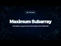 Kadane s Algorithm The One-Line Bug That Fails Interviews