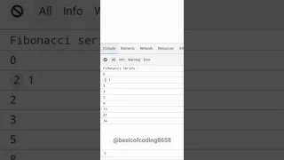 Print Fibonacci series in JavaScript With User input