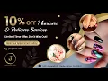 Enjoy a 10 Discount on All Services at Jade Nails Spa Pamper Yourself Today