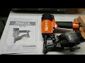 Harbor freight Pierce coil roofing nailer initial impression