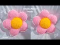 How to Crochet a Chunky Flower Pillow Easy Aesthetic DIY Tutorial