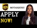 How To Apply For A Job At UPS 2025