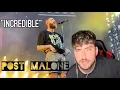 Post Malone - FALL APART LIVE 4k REACTION