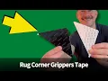 How to keep Rugs from Sliding Get these Corner Grippers from Rabenda